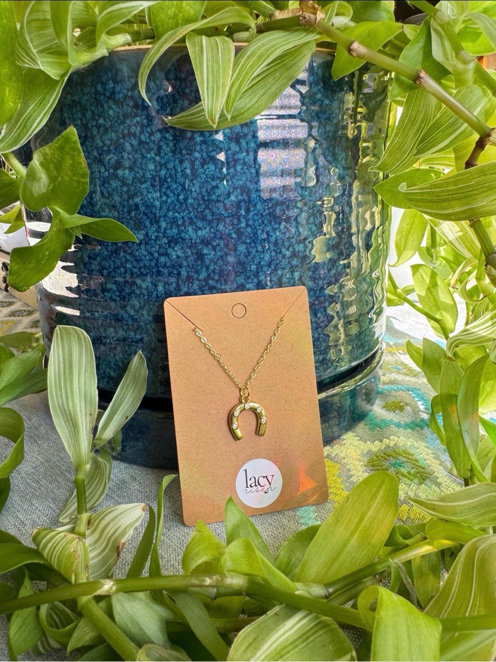 Release & Rise Horseshoe Necklace - Curated by Lacy Risen